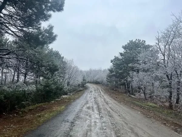 İstanbul’da yılın ilk karı yağdı