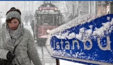 İstanbul’a Sibirya’dan soğuk hava dalgası
