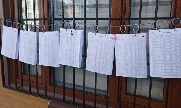 Seçmen listelerini kontrol et.