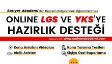 Sarıyer Akademi’den Depremzede Öğrencilere Ücretsiz Eğitim