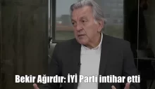 Bekir Ağırdır: İYİ Parti intihar etti