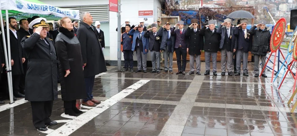 Çanakkale Zaferi’nin 108. yılı Sarıyer’de Kutlandı