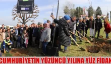 CUMHURİYETİN YÜZÜNCÜ YILINA YÜZ FİDAN