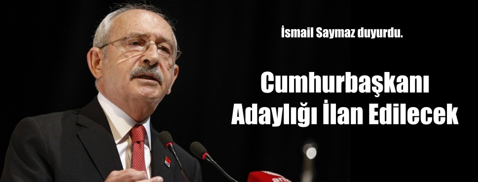 Yarın Kılıçdaroğlu’nun cumhurbaşkanı adaylığı ilan edilecek
