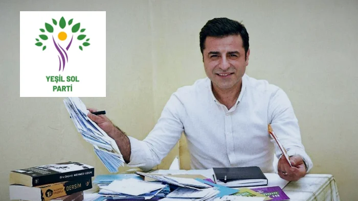 Demirtaş: Yeşil ve Sol Parti’nin logosunu paylaştı