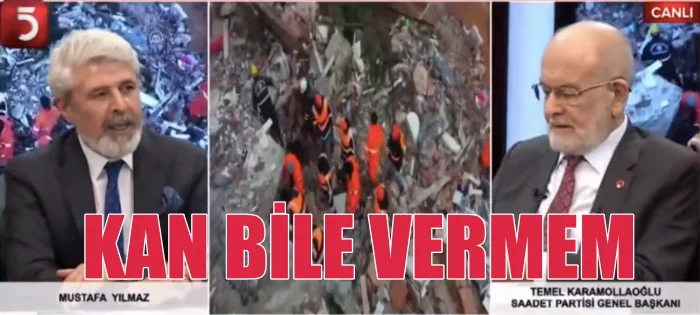 Karamollaoğlu: Kan Bile Vermem