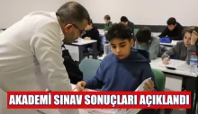AKADEMİ SINAV SONUÇLARI AÇIKLANDI