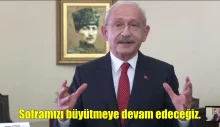Soframızı büyütmeye devam edeceğiz.