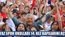 YAZ SPOR OKULLARI 14. KEZ KAPILARINI AÇTI