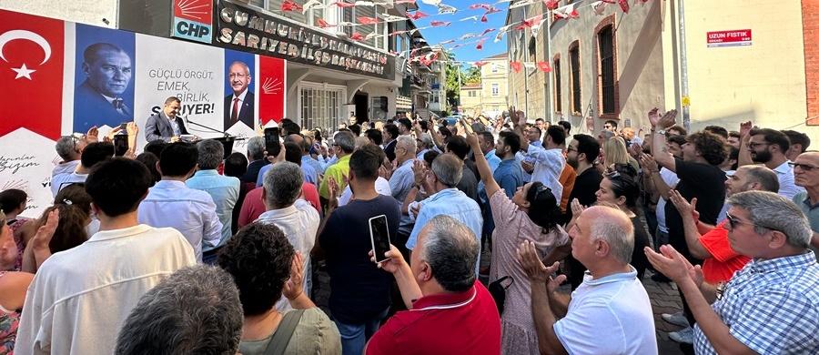 Sarıyer’de Volkan Yıldız Adaylığını Açıkladı