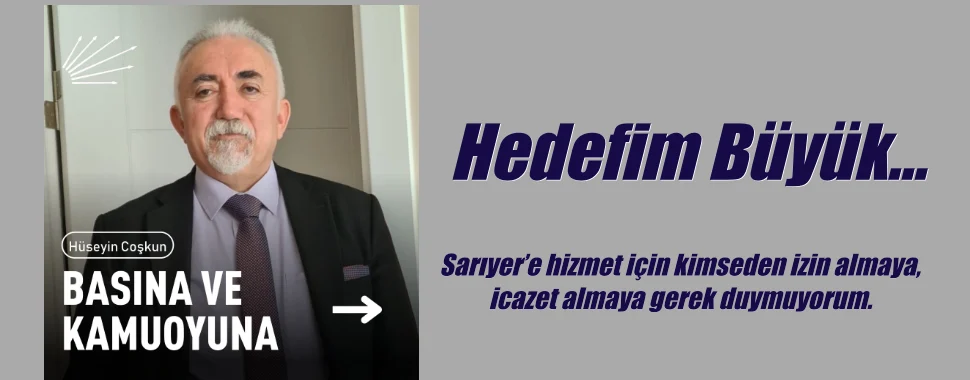 Hedefim Büyük…