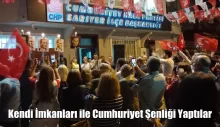 Kendi İmkanları ile Cumhuriyet Şenliği Yaptılar