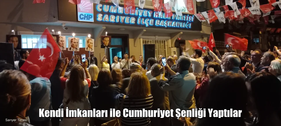 Kendi İmkanları ile Cumhuriyet Şenliği Yaptılar