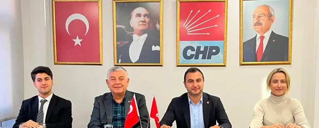 Şükrü Genç CHP İlçe Başkanlığına Teşrif Etti