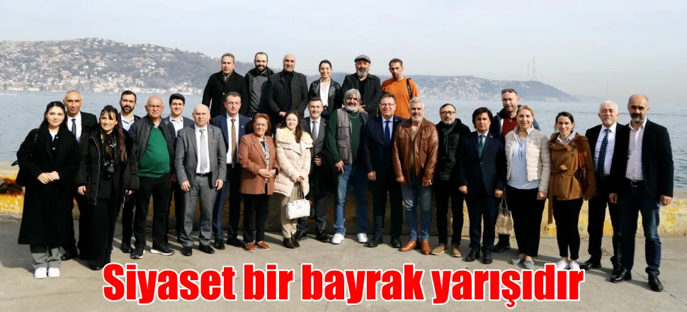 Siyaset bir bayrak yarışıdır. Koltuklar bizim değil. halkındır.