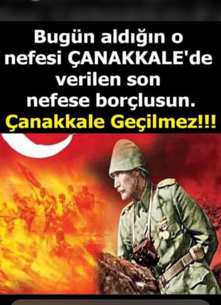 ÇANAKKALE GEÇİLMEZ !