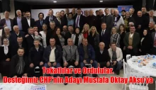 Tokatlılar ve Ordulular. Desteğimiz CHP’nin Adayı Mustafa Oktay Aksu’ya