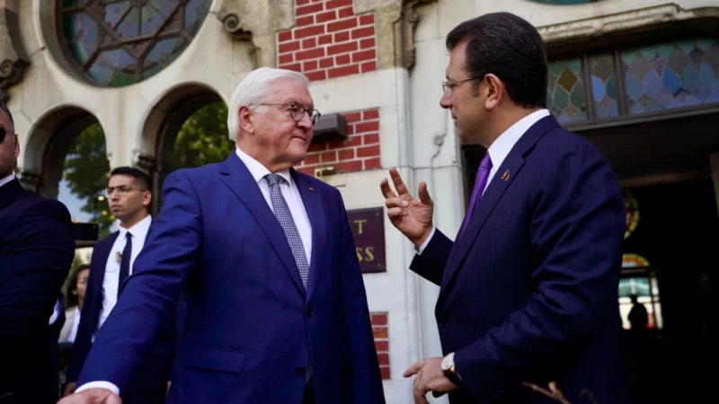 Steinmeier İstanbul’da: İmamoğlu’nu ziyaret etti