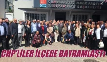 Başkan Oktay Aksu ve Partililer ilçede Bayramlaştı