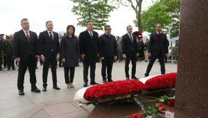 Azerbaycan ulusal lideri Haydar Aliyev Sarıyer’de anıldı