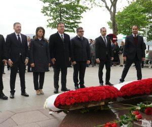 Azerbaycan ulusal lideri Haydar Aliyev Sarıyer’de anıldı