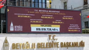 AKP’den CHP’ye geçen Beyoğlu Belediyesi’nin borcu açıklandı