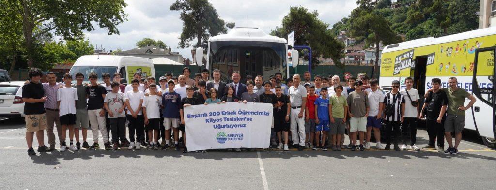 200 Başarılı Öğrenci Kilyos Kampında