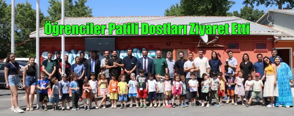 Öğrenciler Patili Dostları Ziyaret Etti
