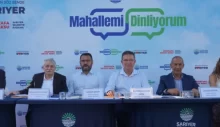 BAŞKAN AKSU, USKUMRUKÖY KOMŞULARIYLA BULUŞTU