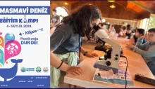 12. MASMAVİ DENİZ EĞİTİM KAMPI SARIYER’DE BAŞLIYOR