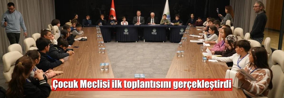 Çocuk Meclisi ilk toplantısını gerçekleştirdi