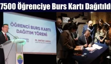 Sarıyer’de 7500 öğrenciye burs kartı dağıtım töreni gerçekleşti