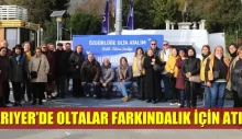 SARIYER’DE OLTALAR FARKINDALIK İÇİN ATILDI