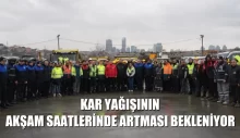 SARIYER. İSTANBUL İÇİN YENİDEN KAR UYARISINA HAZIR