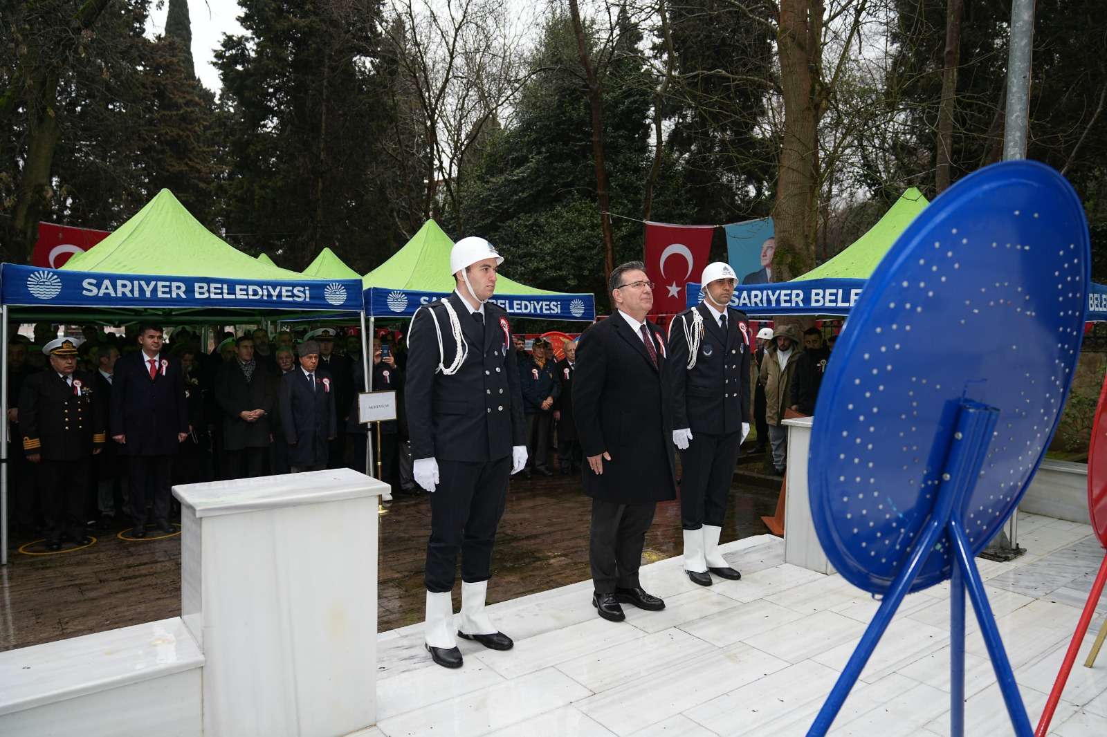 BAŞKAN AKSU, ÇANAKKALE ZAFERİ RESMÎ TÖRENİNE KATILDI