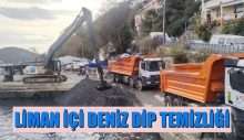 LİMAN İÇİ DENİZ DİP TEMİZLİĞİ TAMAMLANDI
